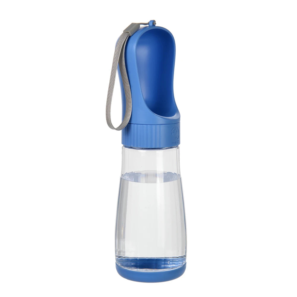 2- in-1 Portable Dog Water Bottle - Leakproof and Travel Ready