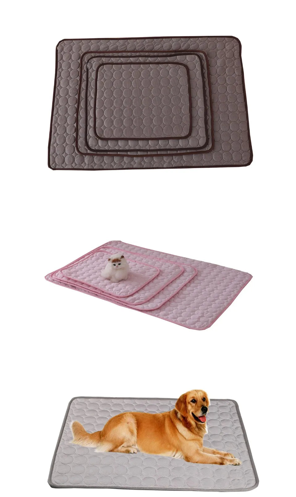 Pets Cooling Mat Summer Pet Cold Bed Extra Large For Small Big Dogs Pet Accessories Cat Durable Blanket Sofa Cat Ice Pad Blanket