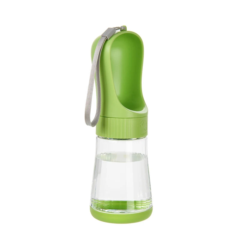 2- in-1 Portable Dog Water Bottle - Leakproof and Travel Ready