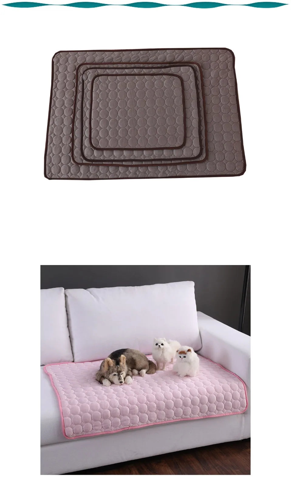 Pets Cooling Mat Summer Pet Cold Bed Extra Large For Small Big Dogs Pet Accessories Cat Durable Blanket Sofa Cat Ice Pad Blanket