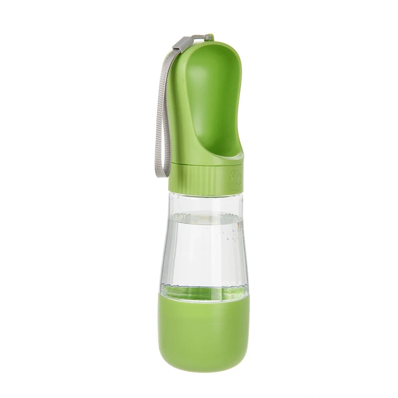 2- in-1 Portable Dog Water Bottle - Leakproof and Travel Ready