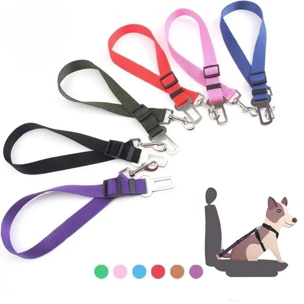 Adjustable Pet Cat Dog Car Seat Belt Pet