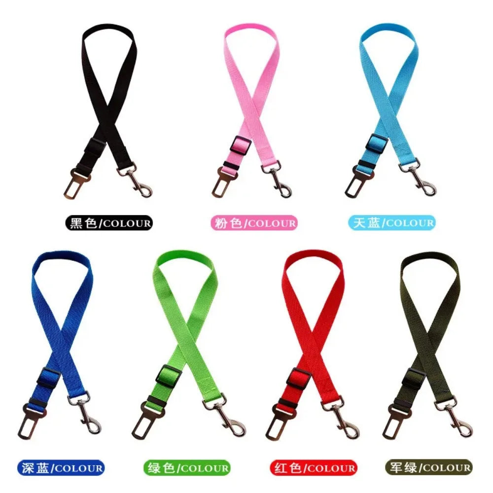 Adjustable Pet Cat Dog Car Seat Belt Pet