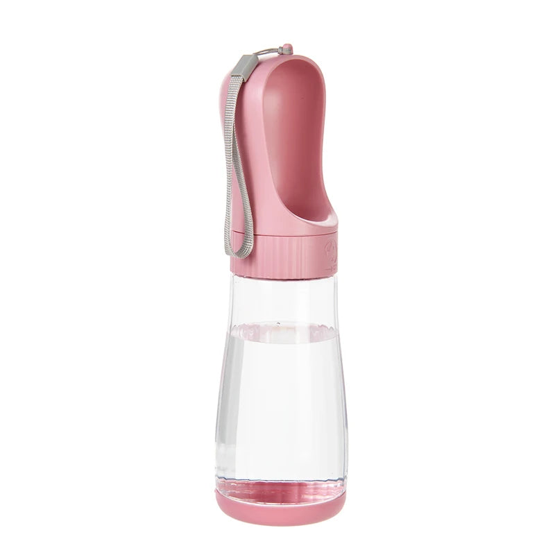 2- in-1 Portable Dog Water Bottle - Leakproof and Travel Ready
