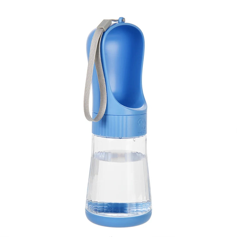 2- in-1 Portable Dog Water Bottle - Leakproof and Travel Ready