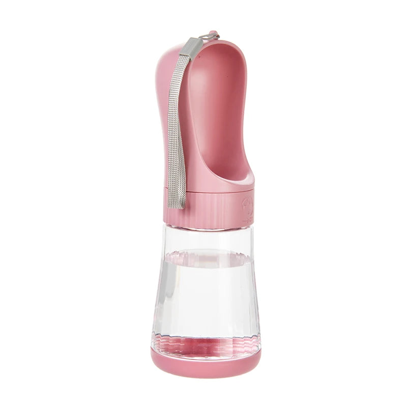 2- in-1 Portable Dog Water Bottle - Leakproof and Travel Ready