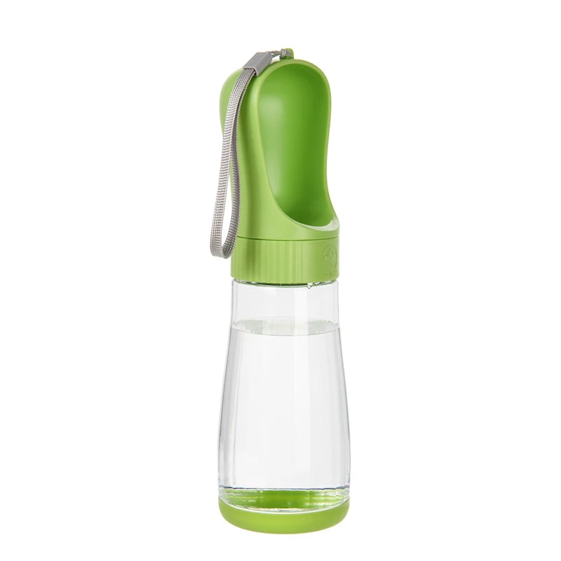 2- in-1 Portable Dog Water Bottle - Leakproof and Travel Ready