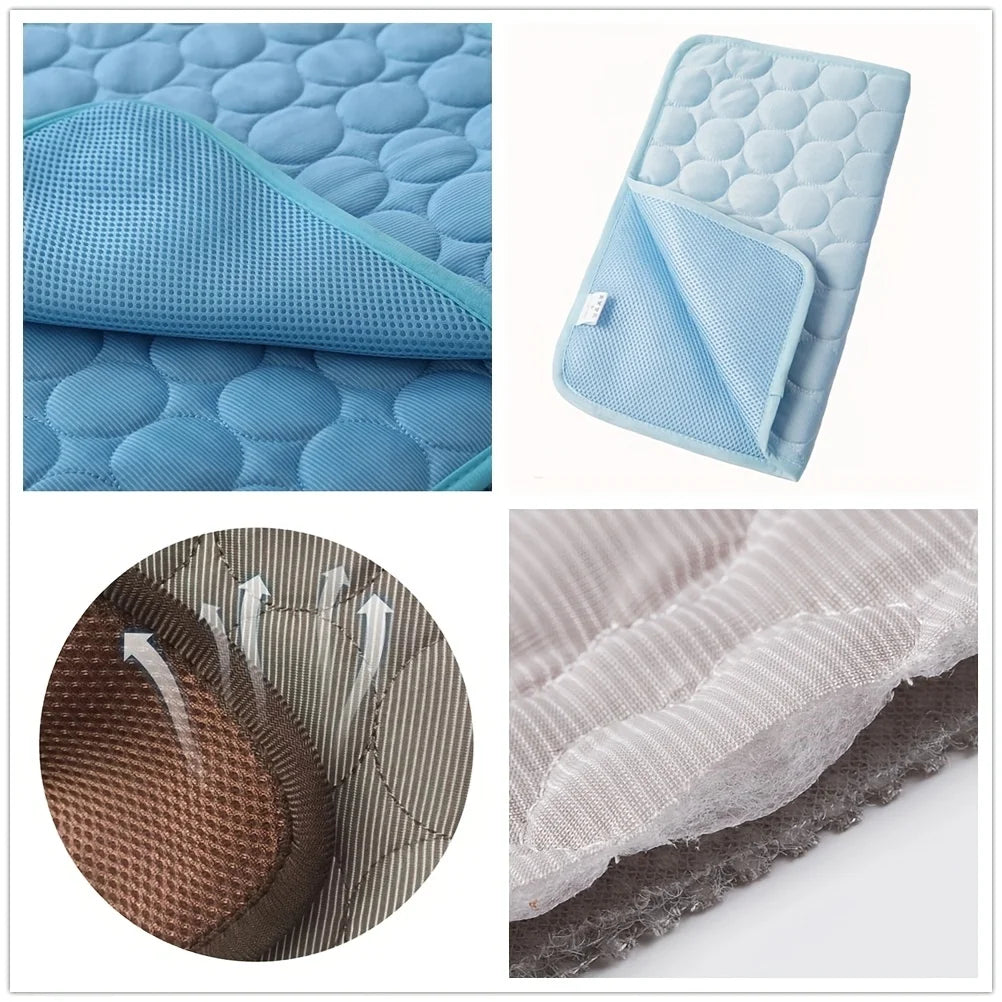 Pets Cooling Mat Summer Pet Cold Bed Extra Large For Small Big Dogs Pet Accessories Cat Durable Blanket Sofa Cat Ice Pad Blanket