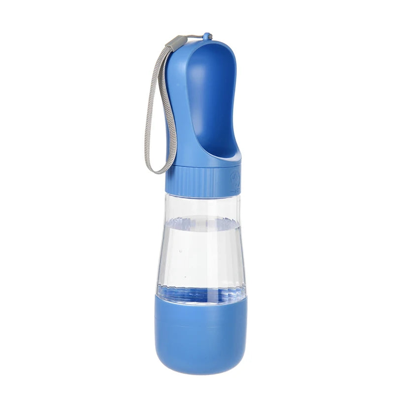 2- in-1 Portable Dog Water Bottle - Leakproof and Travel Ready