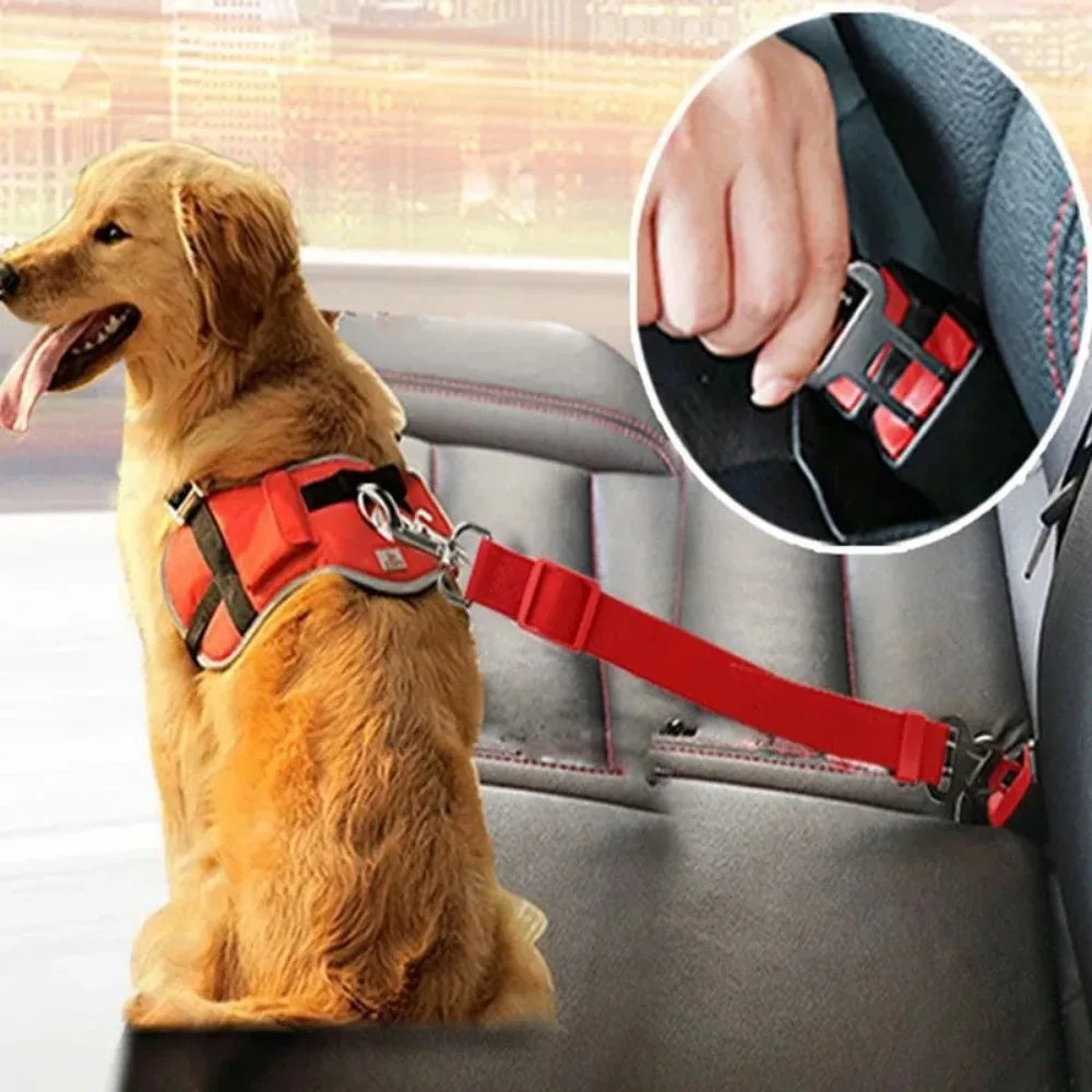 Adjustable Pet Cat Dog Car Seat Belt Pet